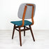 Achterkant vintage stoelen