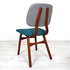 Achterkant vintage stoelen